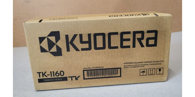 Toner Kyocera TK-1160 Schwarz Neu OVP A-Ware Original ECOSYS P2040dn Rg MwSt. 