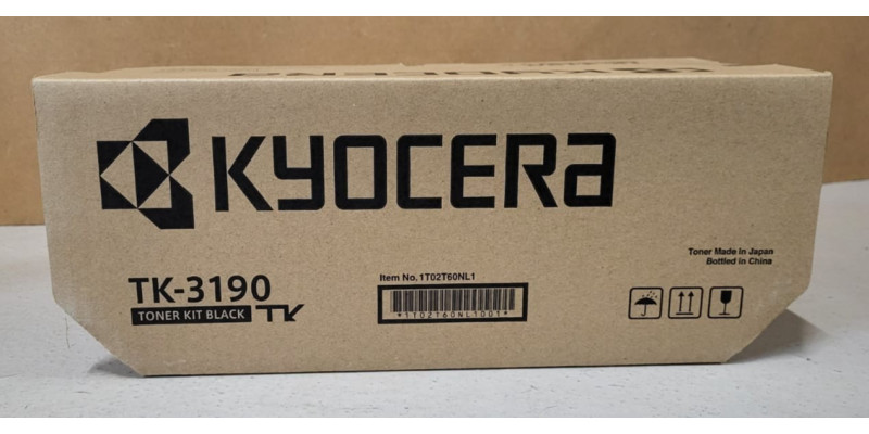 Toner Kyocera TK-3190 Schwarz Neu OVP A-Ware Original ECOSYS M3655i Rg MwSt. Toner Kyocera TK-3190 Schwarz Neu OVP A-Ware Original ECOSYS M3655i Rg MwSt.