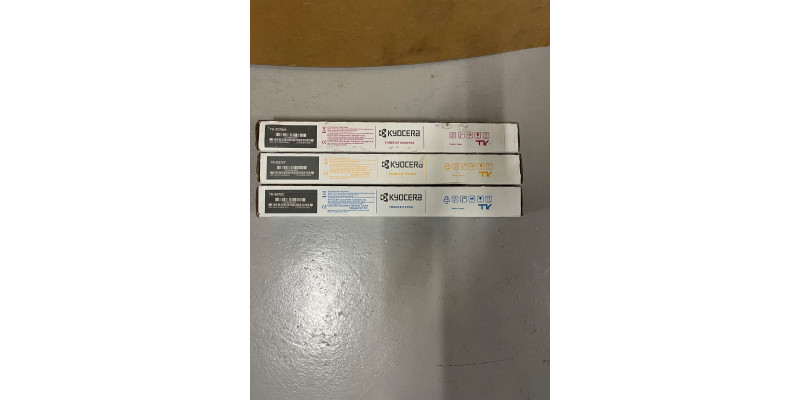 3 Toner Kyocera TK-8375C TK-8375M TK-8375Y Neu OVP Original TASKalfa 3554ci Rg 