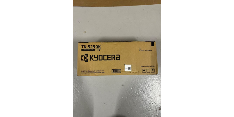 Toner Kyocera TK-5290K Schwarz Neu OVP Original ECOSYS P7240cdn Rechnung MwSt Toner Kyocera TK-5290K Schwarz Neu OVP Original ECOSYS P7240cdn Rechnung MwSt