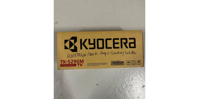 Toner Kyocera TK-5290M Magenta Neu OVP Original ECOSYS P7240cdn Rechnung MwSt Toner Kyocera TK-5290M Magenta Neu OVP Original ECOSYS P7240cdn Rechnung MwSt