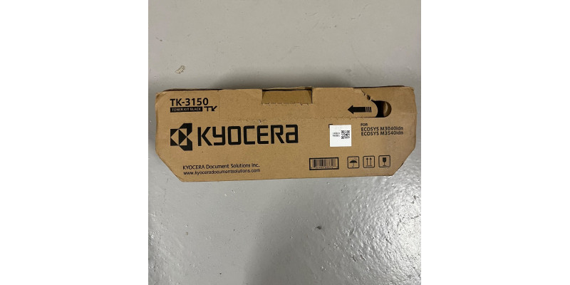 Toner Kyocera TK-3150 Schwarz Neu OVP Original ECOSYS M3040idn Rechnung MwSt Toner Kyocera TK-3150 Schwarz Neu OVP Original ECOSYS M3040idn Rechnung MwSt