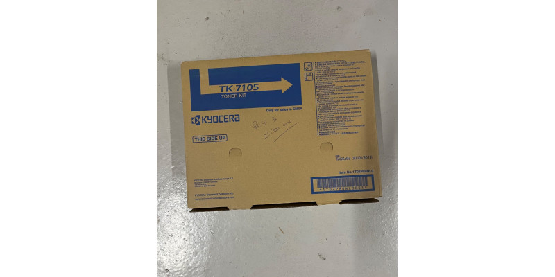 Toner Kyocera TK-7105 Schwarz Neu OVP Original TASKalfa 3010i Rechnung MwSt Toner Kyocera TK-7105 Schwarz Neu OVP Original TASKalfa 3010i Rechnung MwSt
