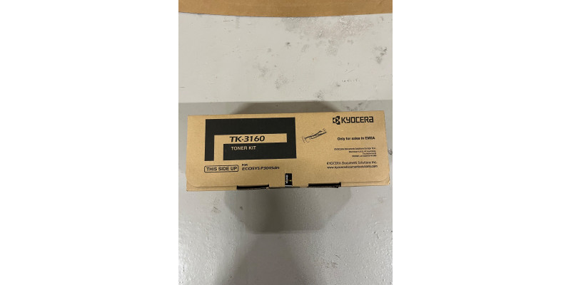 Toner Kyocera TK-3160 Schwarz Neu OVP Original ECOSYS M3145dn Rg MwSt 