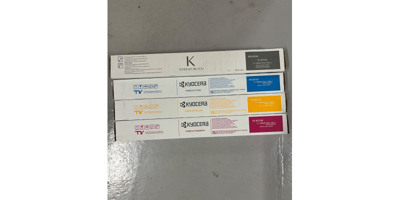 4 Toner Kyocera TK-8515C TK-8515M TK-8515Y TK-8515K Neu OVP TASKalfa 5052ci MwSt 