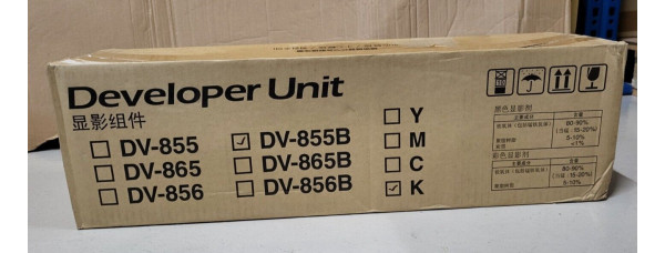 Developer Unit Kyocera DV-855B Schwarz Neu OVP Original TASKalfa 400ci  