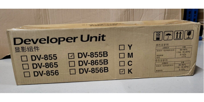 Developer Unit Kyocera DV-855B Schwarz Neu OVP Original TASKalfa 400ci  