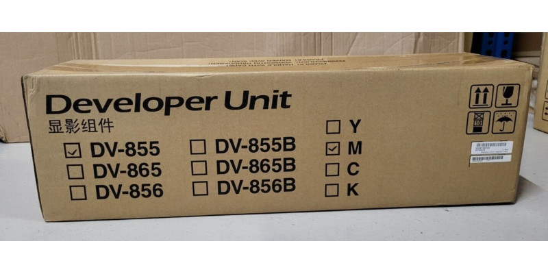 Developer Unit Kyocera DV-855 Magenta Neu OVP Original TASKalfa 400ci  