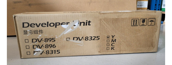 Developer Unit Kyocera DV-8325Y Gelb Neu OVP Original TASKalfa 2551ci  