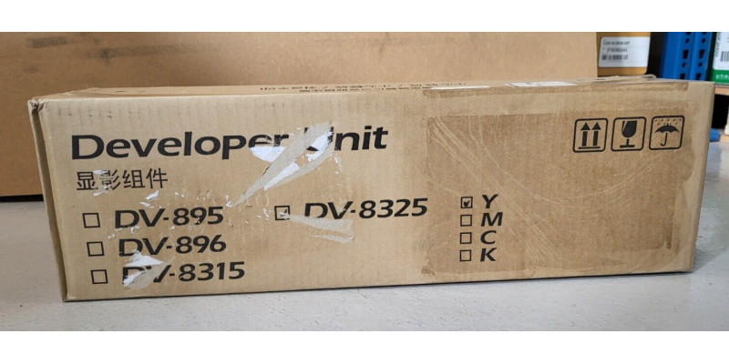 Developer Unit Kyocera DV-8325Y Gelb Neu OVP Original TASKalfa 2551ci  