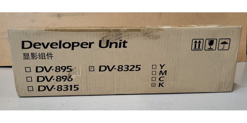 Developer Unit Kyocera DV-8325K Schwarz Neu OVP Original TASKalfa 2551ci  