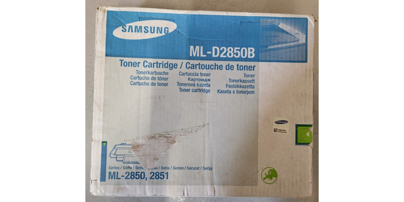 Toner Samsung ML-D2850B Schwarz Neu OVP B-Ware Original ML-2850, 2851 . 