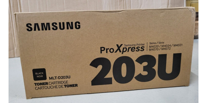 Toner Samsung MLT-D203U Schwarz HP SU916A Neu OVP A-Ware Original M4020 . 