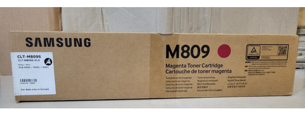 Toner Samsung CLT-M809S Magenta Neu OVP B-Ware Original CLX-9201, 9251  
