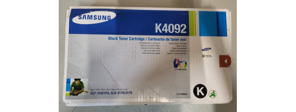 Toner Samsung CLT-K4092S Schwarz Neu OVP A-Ware Original CLP-310 / 315  