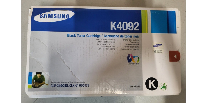 Toner Samsung CLT-K4092S Schwarz Neu OVP A-Ware Original CLP-310 / 315  