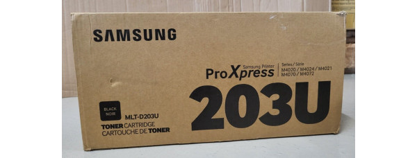 Toner Samsung MLT-D203U Schwarz HP SU916A Neu OVP B-Ware Original M4020 . 