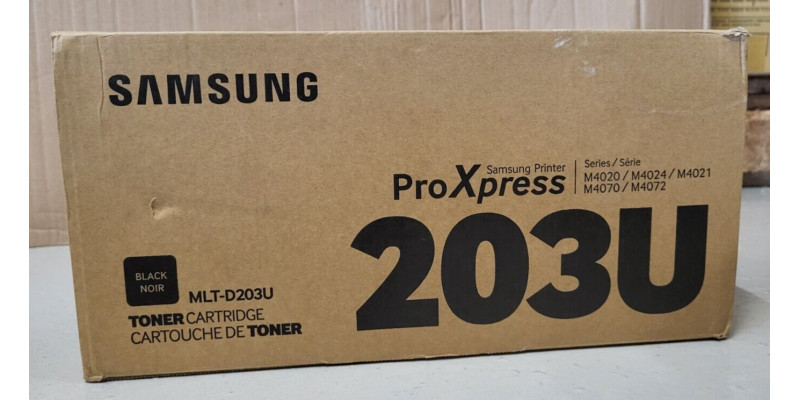 Toner Samsung MLT-D203U Schwarz HP SU916A Neu OVP B-Ware Original M4020 . 