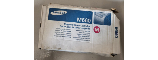 Toner Samsung CLP-M660B Magenta Neu OVP B-Ware Original CLP-610, CLP-660  