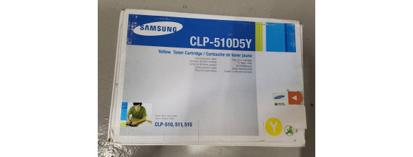 Toner Samsung CLP-510D5Y Gelb Neu OVP  Original CLP-510, CLP-511  