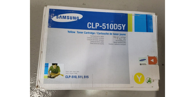 Toner Samsung CLP-510D5Y Gelb Neu OVP  Original CLP-510, CLP-511  