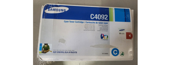 Toner Samsung CLT-C4092S Cyan Neu OVP  Original CLP-310 / 315  