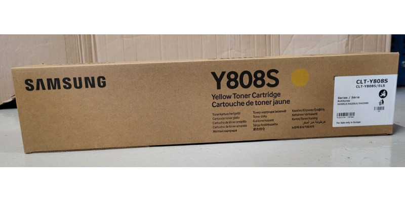 Toner Samsung CLT-Y808S / ELS Gelb Neu OVP A-Ware MultiXPress X4300LX  