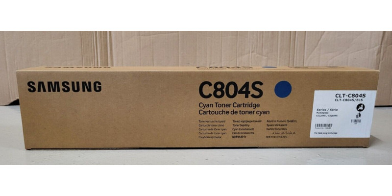 Toner Samsung CLT-C804S /ELS Cyan SS546A Neu OVP A-Ware Original X3220NR  