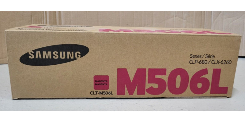 Toner Samsung CLT-M506L Magenta Neu OVP A-Ware Original CLP-680 CLX-6260  