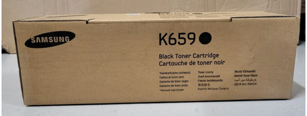 Toner Samsung CLT-K659S Schwarz Neu OVP A-Ware Original CLX-8640ND . 