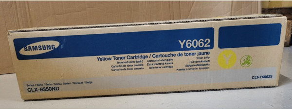 Toner Samsung CLT-Y6062S Gelb Neu OVP B-Ware Original CLX-9350ND  . 