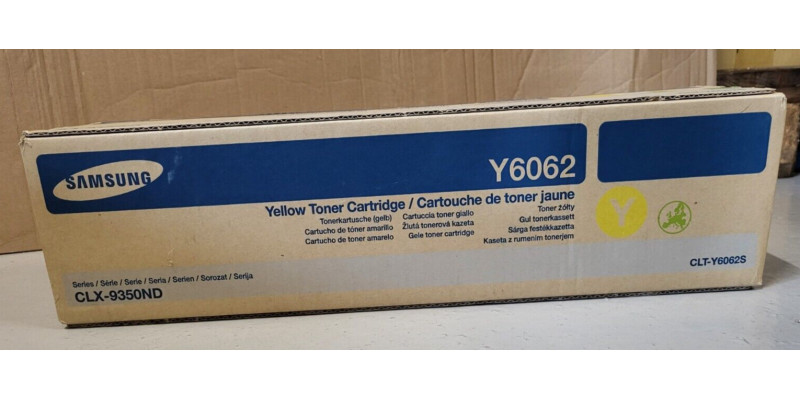 Toner Samsung CLT-Y6062S Gelb Neu OVP B-Ware Original CLX-9350ND  . 
