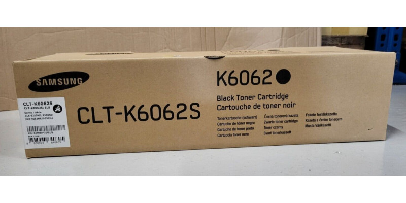 Toner Samsung CLT-K6062S Schwarz Neu OVP A-Ware Original CLX-9250ND . 