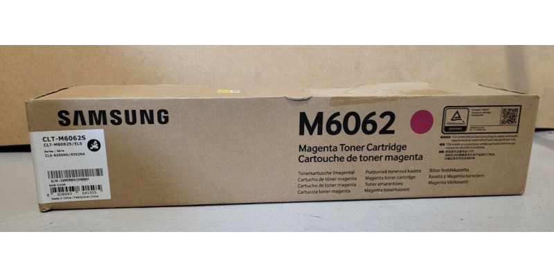Toner Samsung CLT-M6062S Magenta Neu OVP Original CLX-9350ND  . 