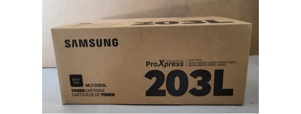 Toner Samsung MLT-D203L / ELS Schwarz Neu OVP A-Ware Original M3310 M3320 . 