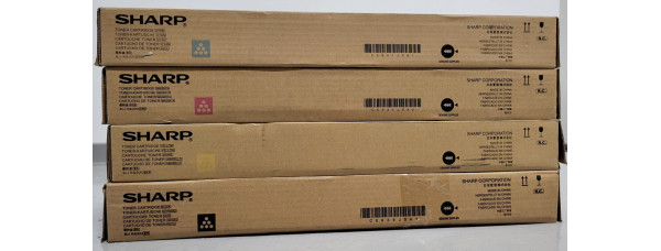 4 Toner Sharp MX-51GTBA MX-51GTCA MX-51GTYA MX-51GTMA Neu OVP B-Ware Original Rg 