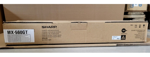 Toner Sharp MX-560GT Schwarz Neu OVP A-Ware Original MX-M2600, M3500 . 