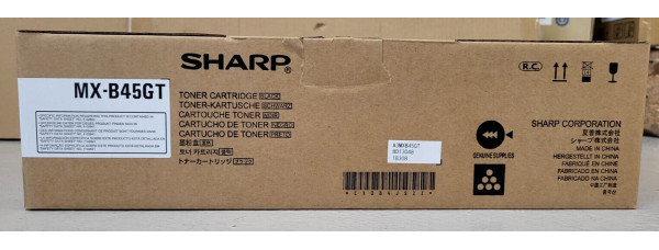 Toner Sharp MX-B45GT Schwarz Neu OVP A-Ware Original MX-B350, MX-B355 . 