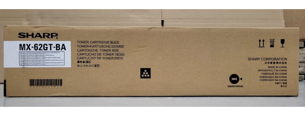 Toner Sharp MX-62GT-BA Schwarz Neu OVP A-Ware Original MX-6240  . 