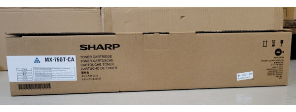 Toner Sharp MX-75GT-CA Cyan Neu OVP A-Ware Original MX-6500N MX-7500N . 