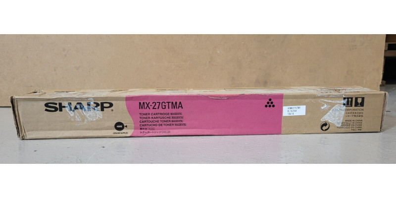 Toner Sharp MX-27GTMA Magenta Neu OVP B-Ware Original MX-2300 MX-2700  