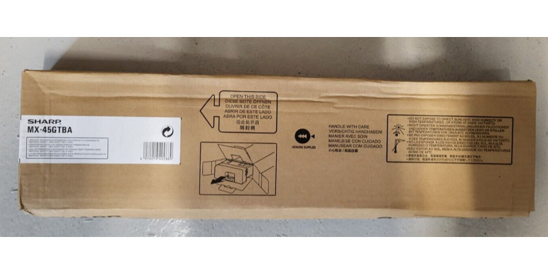 Toner Sharp MX-45GTBA Schwarz Neu OVP A-Ware Original MX-3500N, MX-4500  