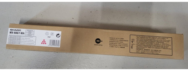 Toner Sharp MX-60GT-MA Magenta Neu OVP A-Ware Original MX-3050N  . 