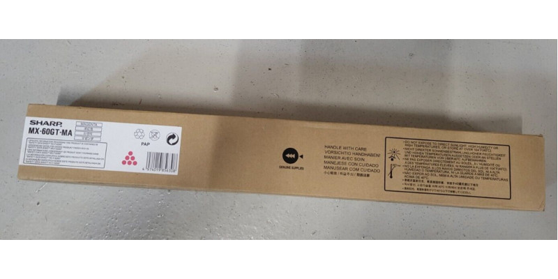 Toner Sharp MX-60GT-MA Magenta Neu OVP A-Ware Original MX-3050N  . 