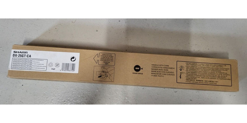 Toner Sharp DX-25GT-CA Cyan Neu OVP A-Ware Original DX-2000U DX-2500N . 