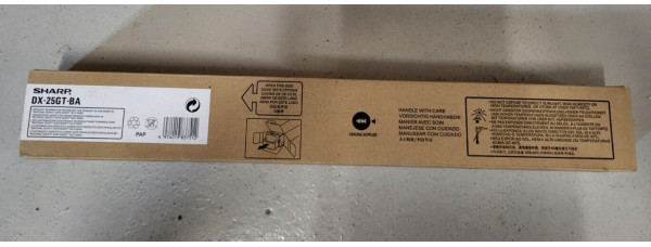 Toner Sharp DX-25GT-BA Schwarz Neu OVP A-Ware Original DX-2000N DX-2000U  
