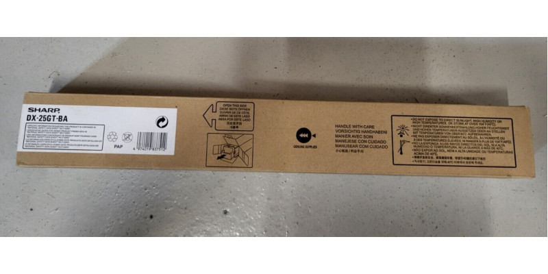 Toner Sharp DX-25GT-BA Schwarz Neu OVP A-Ware Original DX-2000N DX-2000U  