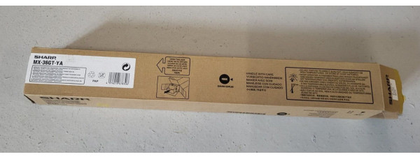 Toner Sharp MX-36GTYA Gelb Neu OVP Original MX-2610N MX-3110N . 