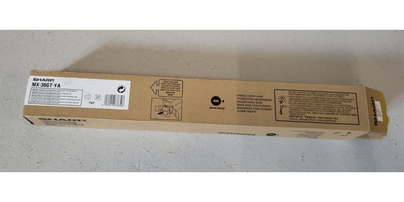 Toner Sharp MX-36GTYA Gelb Neu OVP Original MX-2610N MX-3110N . 