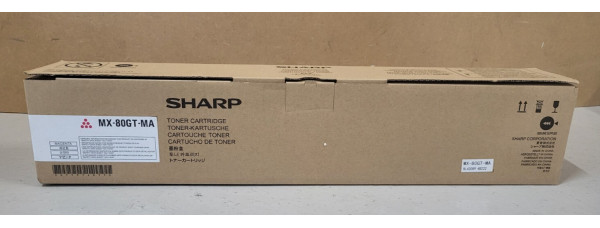 Toner Sharp MX-80GT-MA Magenta Neu OVP A-Ware Original MX-7081   